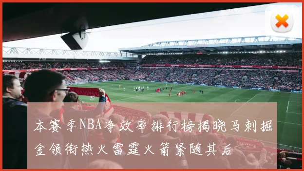 本赛季NBA净效率排行榜揭晓马刺掘金领衔热火雷霆火箭紧随其后